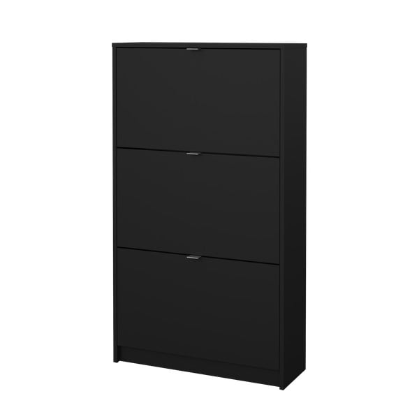 Черна накланяща се стойка за обувки Shoes – Tvilum-image-2