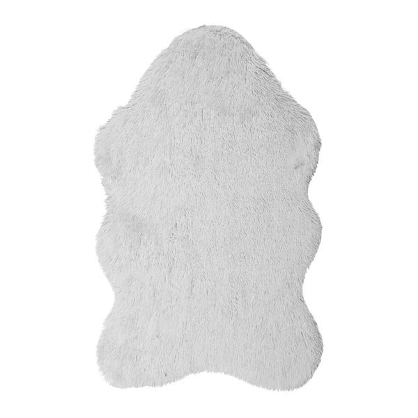 Килим от бяла кожа Ranto Soft Bear, 70 x 150 cm - Floorist