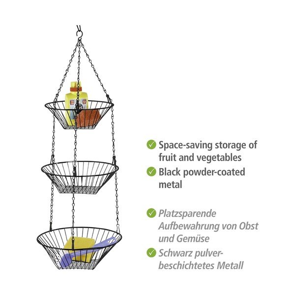 Метална висяща кошница за плодове Trio – Wenko-image-4