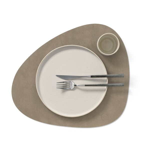 Подложка за хранене от еко кожа 37x44 cm Curve L Nupo – LIND DNA-image-2