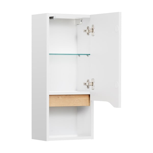 Бял висок висящ шкаф за баня 30x70 cm Set 857 – Pelipal-image-2