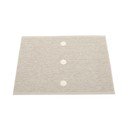 Бежов и кремав килим за открито и закрито 70x60 cm Peg Linen Vanilla – Pappelina