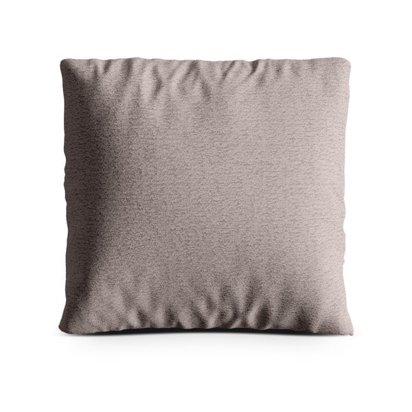 Сиво-бежова възглавница за диван от прежда с примки от букле Kemi – Cosmopolitan Design