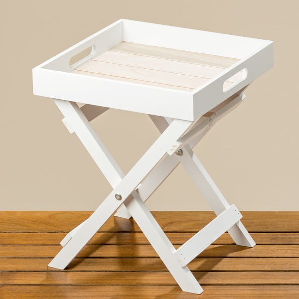 Dřevěný odkládací stolek Boltze Fortunei
