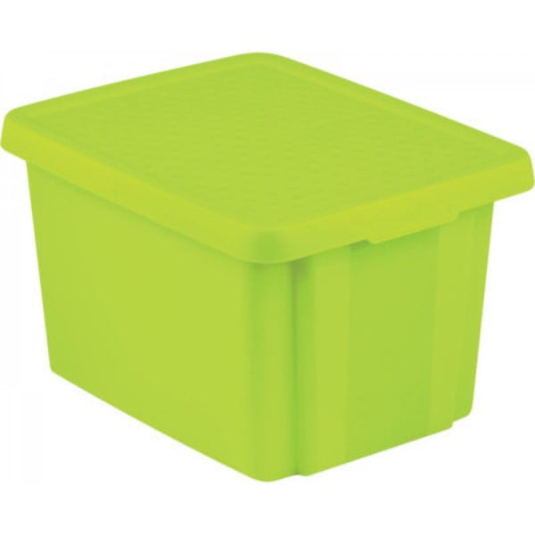 Пластмасова кутия за съхранение с капак Essentials - Curver