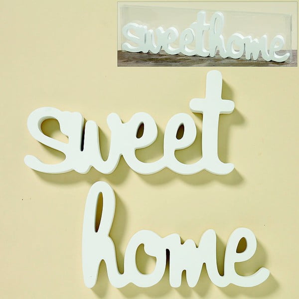 Sada 2 dekorativních nápisů Boltze Sweet Home