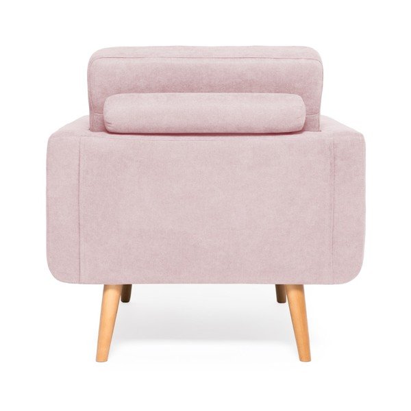 Růžové křeslo Vivonita Ina-image-4