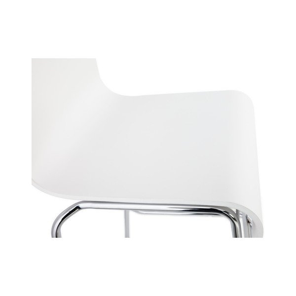 Бял бар стол Cobe, височина на седалката 65 cm - Kokoon-image-2