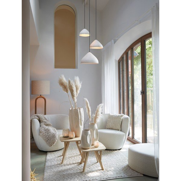 Странична масичка от масивно манго 50x50 cm Quenza – Light & Living-image-1