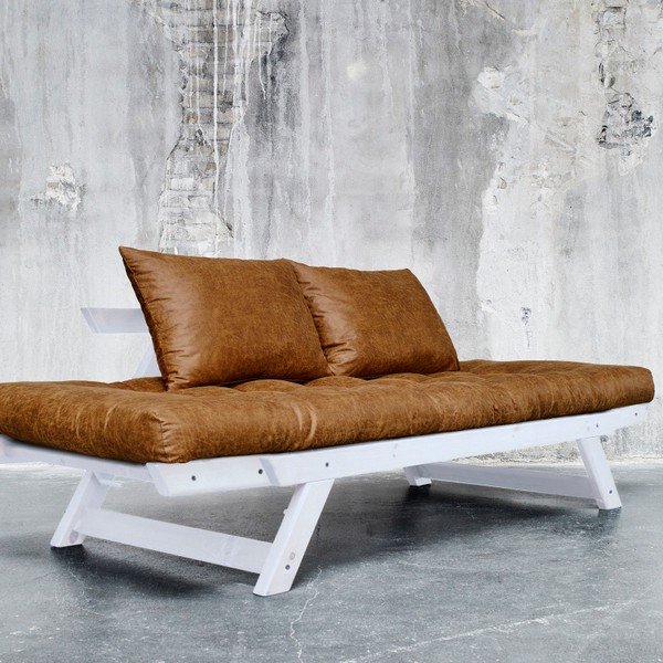 Pohovka Karup Vintage Bebop Cool Gray/Cognac-image-1