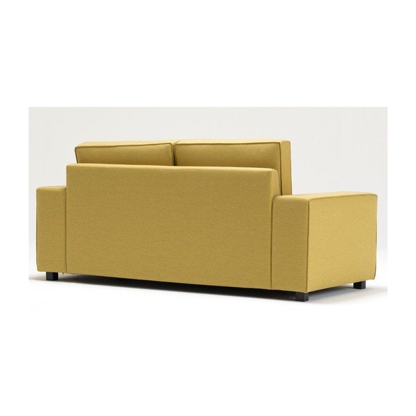 Жълт двуместен диван Doty - Balcab Home-image-2