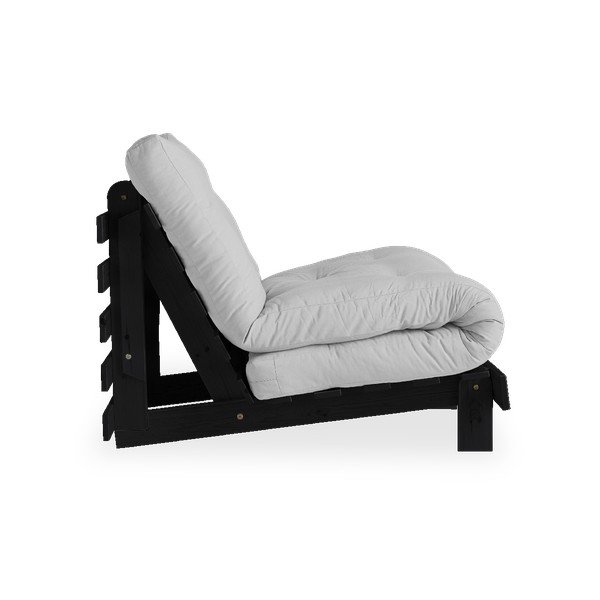 Променливо кресло Черно/Светло сиво Roots - Karup Design-image-3