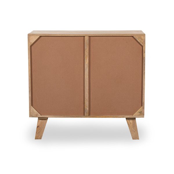 Шкафче в тюркоазен и естествен цвят 90x85x40 cm Reipur – Interia Home & Living-image-3