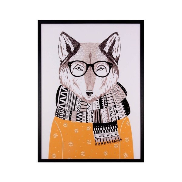 Картина Wolf, 60 x 80 cm Fox - sømcasa