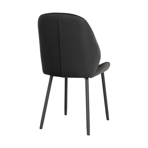 Черни трапезни столове в комплект от 2 броя Monte Carlo - House Nordic-image-3