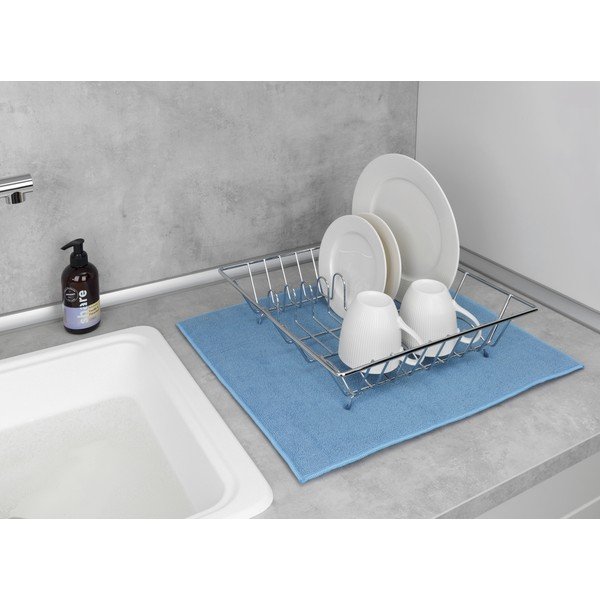 Синя абсорбираща подложка за миене на съдове Miko - Wenko-image-4