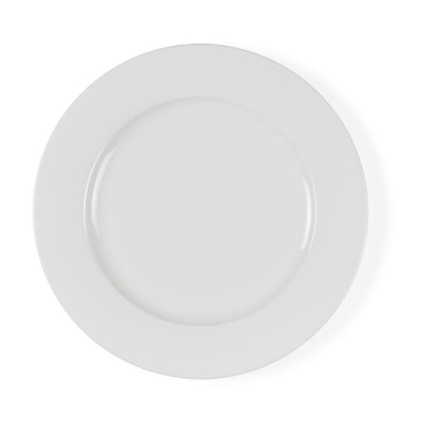 Бяла порцеланова плитка чиния Mensa, диаметър 27 cm - Bitz