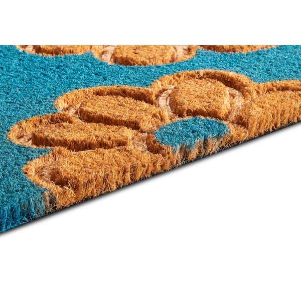 Изтривалка от кокосови влакна 45x75 cm Flowers - Hanse Home-image-3