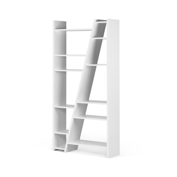 Бял шкаф за книги 97x195 cm Delta - TemaHome-image-3