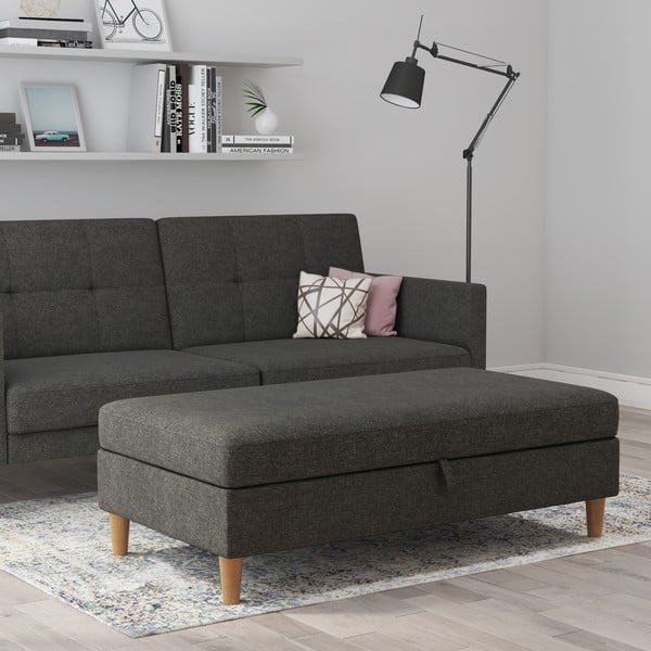 Тъмносива табуретка Lilly – Støraa-image-1