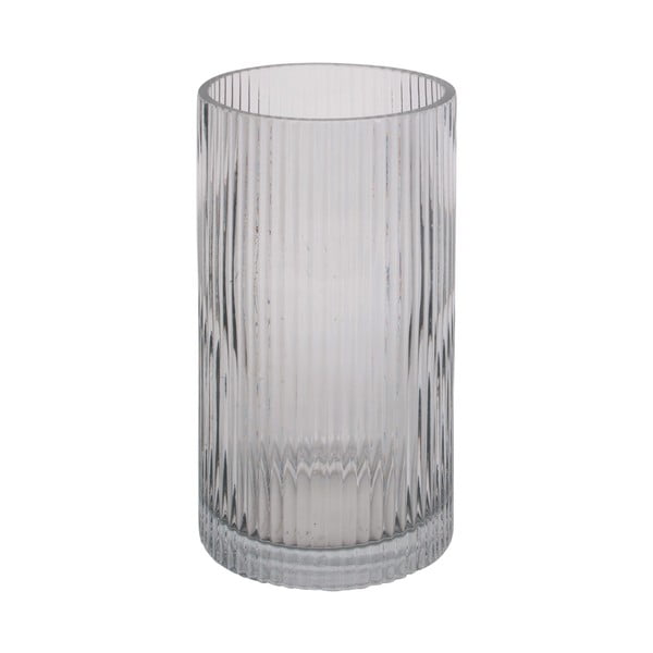 Ваза от сиво стъкло Allure, височина 20 cm Allure Straight - PT LIVING