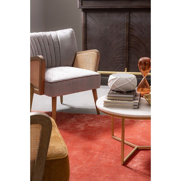 Сиво кадифено кресло Virna – Bizzotto-image-1