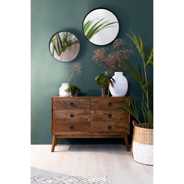 Стенно огледало ø 60 cm Bita - Light & Living-image-3