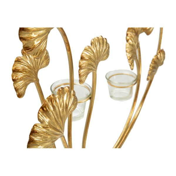Железен свещник в златист цвят Iris - Mauro Ferretti-image-2