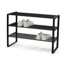 Черна метална стойка за обувки 70x48,5x29 cm Rex – Spinder Design