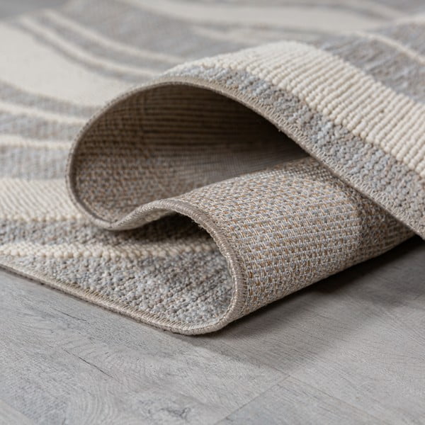 Сив килим подходящ за пране 200x310 cm Calder – Flair Rugs-image-3