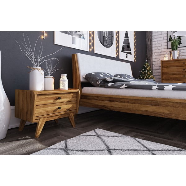 Нощно шкафче от дъбова дървесина Retro 1 - The Beds-image-4