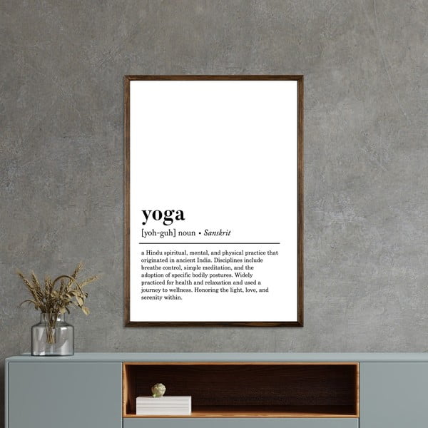 Картина 50x70 cm Yoga – Wallity-image-4