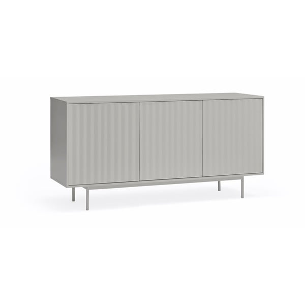 Сив нисък скрин 159x80 cm Sierra – Teulat-image-2