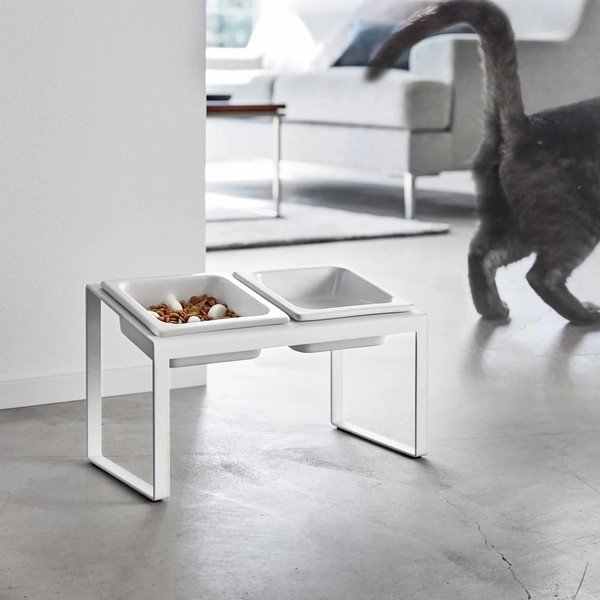 Керамичен комплект купички с основа за всички любимци Nooks – YAMAZAKI-image-4