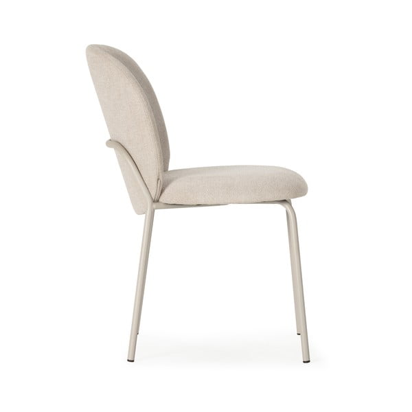 Кремави трапезни столове в комплект от 4 бр. Daia – Marckeric-image-3