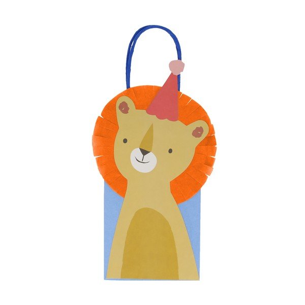 Подаръчни торбички в комплект 8 бр. 11x6 cm Animal Parade – Meri Meri-image-3