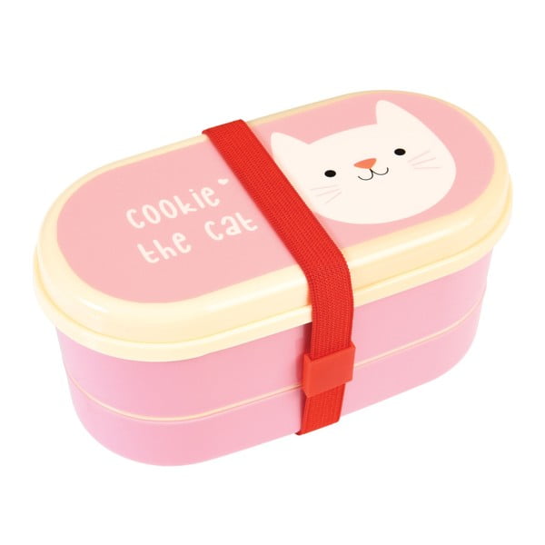 Розова кутия Cookie the Cat - Rex London