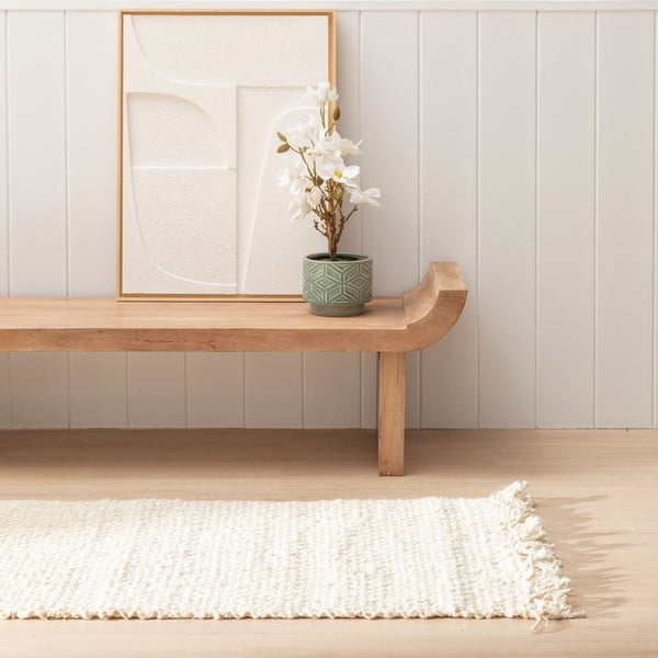 Кремава ютена пътека 70x170 cm Altea – Ixia-image-2