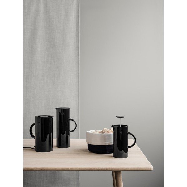 Черна пластмасова термо кана 1 l EM77 – Stelton-image-3