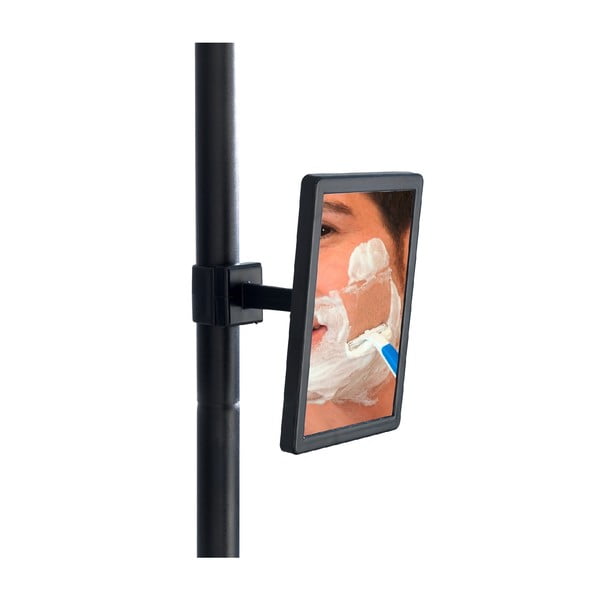 Телескопичен ъглов рафт за душ Prea Silver/Black, 27 x 20 cm - Wenko-image-3