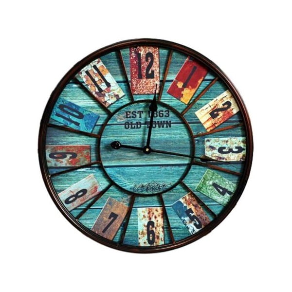 Nástěnné hodiny Bluebood, 58 cm