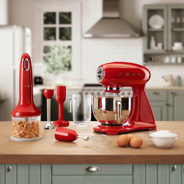 Червен  блендер Retro Style – SMEG-image-1