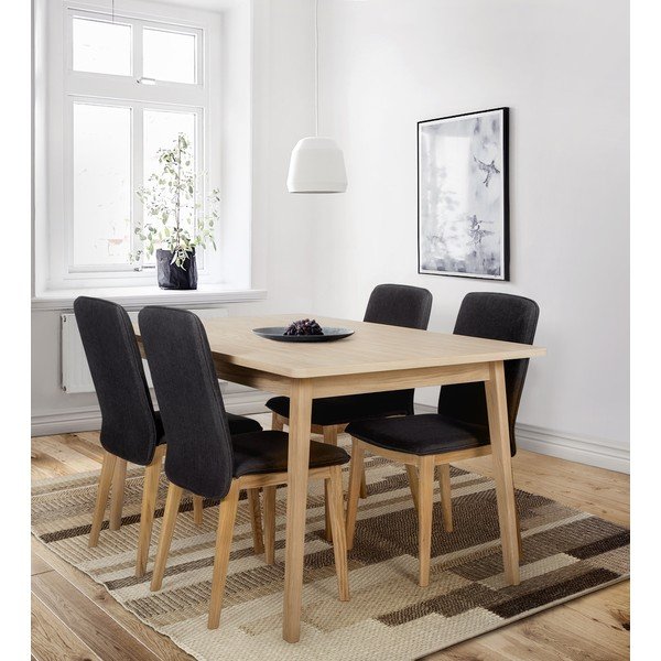 Маса за хранене , 140 x 90 cm Skagen - Woodman-image-1