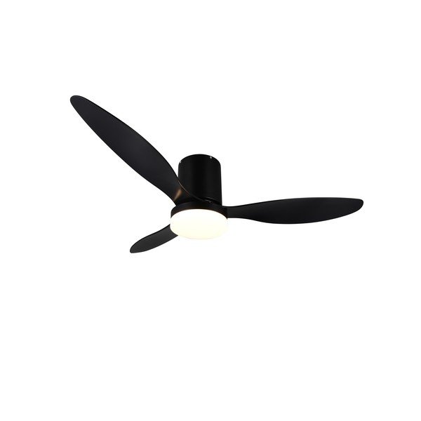 Матово черно LED осветително тяло за таван ø 132 cm Göteborg – Reality-image-2