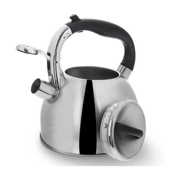 Чайник от неръждаема стомана с шарнирна свирка Darek, 2,7 л - Orion-image-1