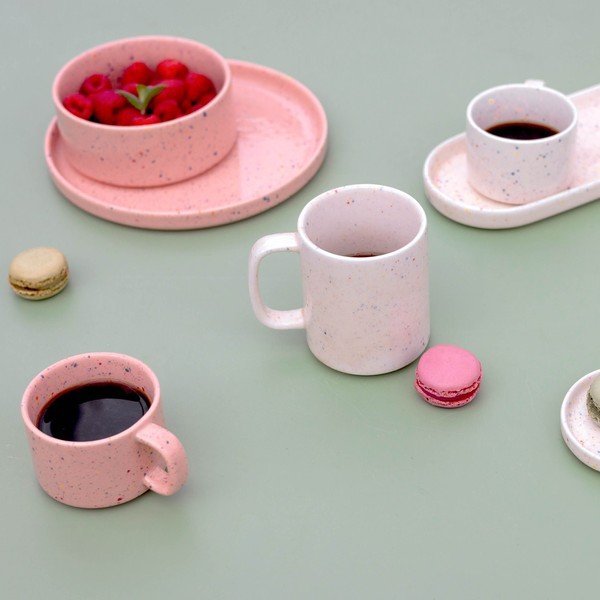 Бежова порцеланова чиния ø 25 cm Fika – ONA-image-2