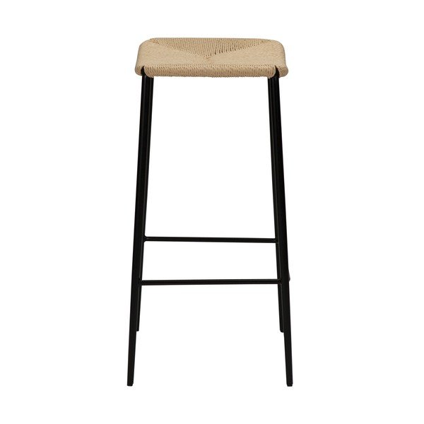 Бежов естествен бар стол , височина 68 cm Stiletto - DAN-FORM Denmark-image-2