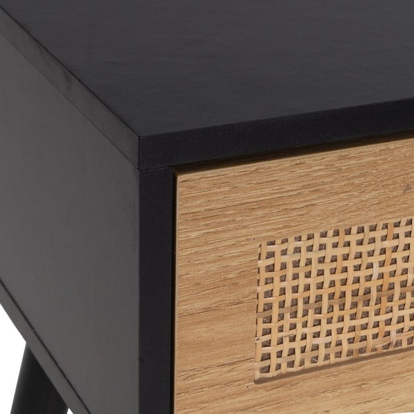 Черно нощно шкафче – Casa Selección-image-3