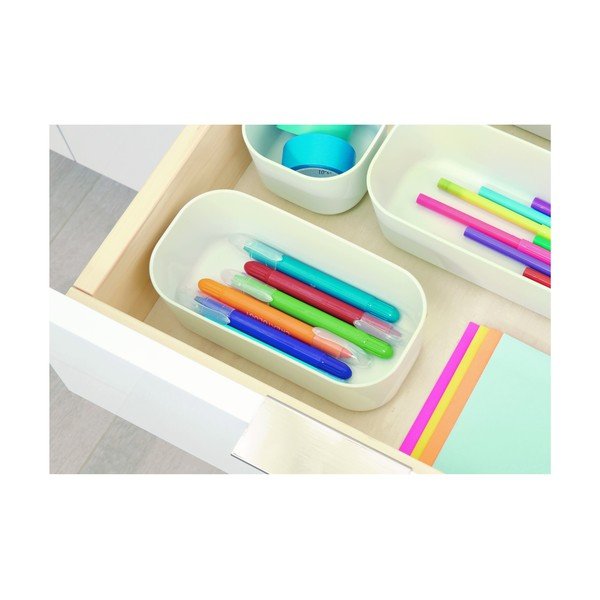 Бяла кутия за съхранение , 9 x 18,3 cm Eco - iDesign-image-2