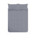 Тъмносиньо единично  спално бельо 135x200 cm Bamford Gingham Check – Catherine Lansfield